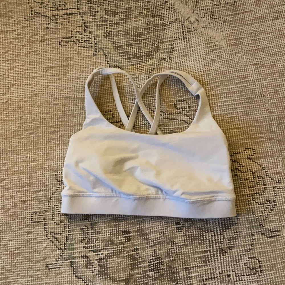 white lululemon bra